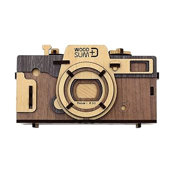 Amazon.co.jp: WOODSUM ピンホールカメラ レトロ (ブラウン